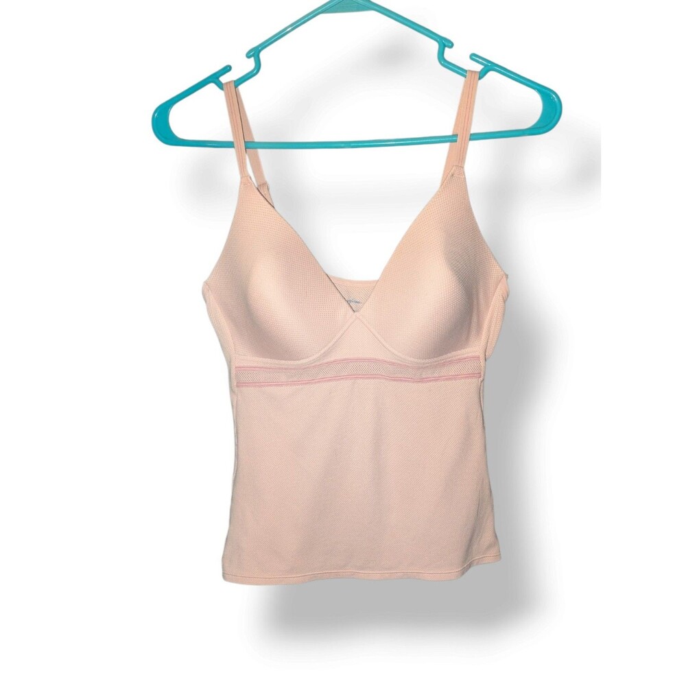 Bestform 34C Supportive Light Pink Athlesier Adjustable Bra Top